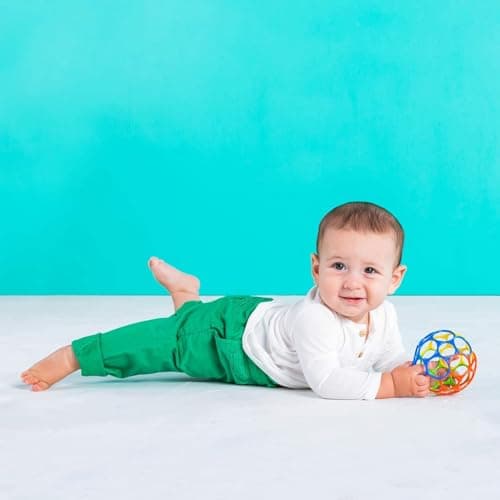 WildCard India O-Ball Easy Grasp Shaker Rattle BPA-Free Infant Toy 2