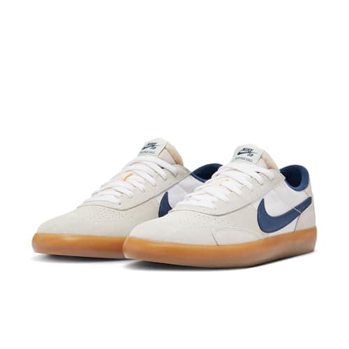 Nike Men Sb Heritage Vulc Summit White/Navy-White-Gum Light Brown Skateboarding 9 UK 3