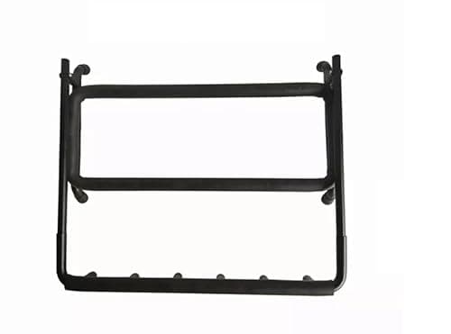 TechnoBuyers Guitar Rack Floor Mount Floating Shelves Stand 5 Holder Foldable Universal Classical Acoustic, Electric, Bass Metal With Soft Foam 3