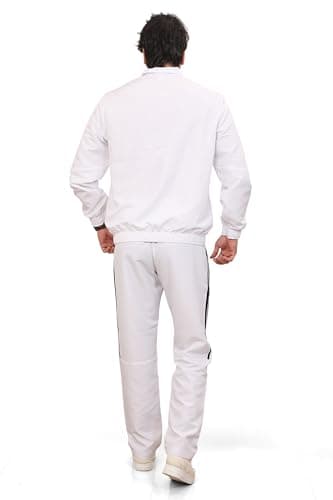 Adidas Men Training Mock Collar Long Sleeve Track Suit - Regular Fit Polyester Activewear Set Lightweight, Breathable Sportswear track suit for Gym, Running, Fitness, Casual For Fall Winter 4