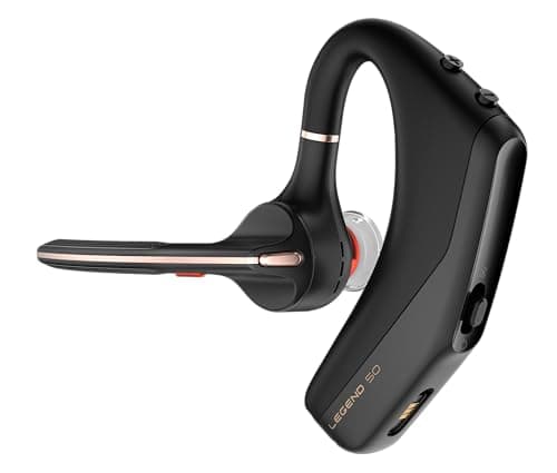 Poly Voyager Legend 50 Headset Customer Special 1- Single-Ear Bluetooth Headset w/Noise-Canceling Mic - Ergonomic Design - Voice Controls - Lightweight - Connect to Mobile/Tablet via Bluetooth - Black