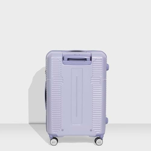 VIP Vero Large Trolley Bag, 77Cm | Anti Theft Zipper with Flushed TSA Lock | Smooth 8 Wheels | 3 Years International Warranty | Lavender 2