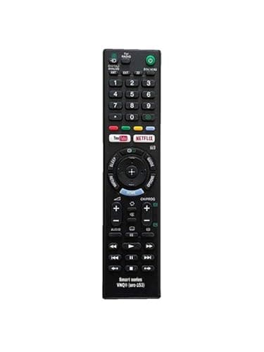 VNQ Remote Compatible with Universal Sony Smart Android Bravia Tv Remote RMT-TX301P, RMT-TX202P, RMT-TX300P RMT-TX321P ETC, Your Old Remote Must BE Same 4