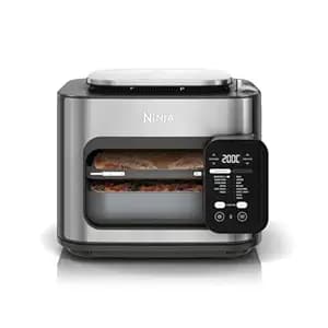Ninja Combi 14-in-1 Multi-Cooker Air Fryer Oven (12.5L) – HyperSteam & Air Fry Technology, Cooks 3-Part Family Meals in 15 Mins, Healthy Oil-Free Cooking, Digital Display, Stainless Steel Cavity