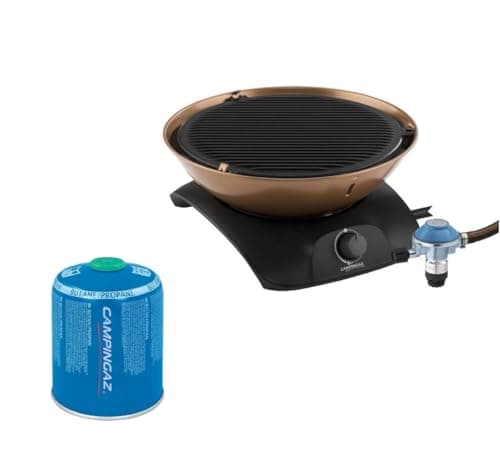 Campingaz Stove 360 ​​BBQ Barbecue Grill With CV 470 Cartridge, Table Top Stove 360° Grilling