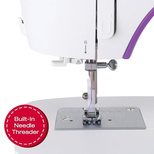 SINGER M3500 Lightweight & Portable Sewing Machine with Accessory Kit | 110 Stitch Applications, LED Light & 1-step Buttonhole | Great for Quilting, Crafts & Mending 4