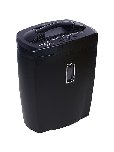 SToK (ST-30CC) 10 Sheet Cross Cut Paper, CD/DVD, and Credit Card Shredder with 21 Liter Large Waste Bin Capacity (1 Year Offsite Warranty)