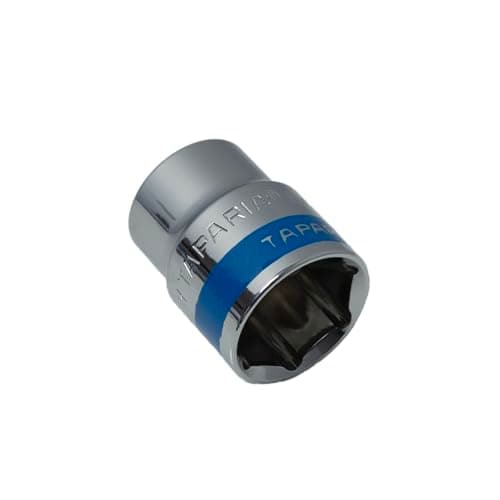 Taparia 1/2" Square Drive Socket (24 mm)-Hex or 6 point Socket for Standard Nuts & Bolts Compatible w/Ratchets, L Handles, Wrenches, Power Tools-Automotive & Mechanical Work for Garages, DIY 2