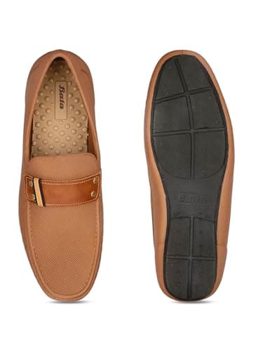 Bata New Driver 2.0 Men's Tan Casual Shoes - 8 UK (8523822) 5