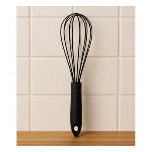 AJS VASVI Silicone Egg Beater | Durable and Heat Resistant Silicone Whisk for Mixing, Blending, and Baking | Non-Stick Kitchen Beater Tool for Cooking and Baking 2