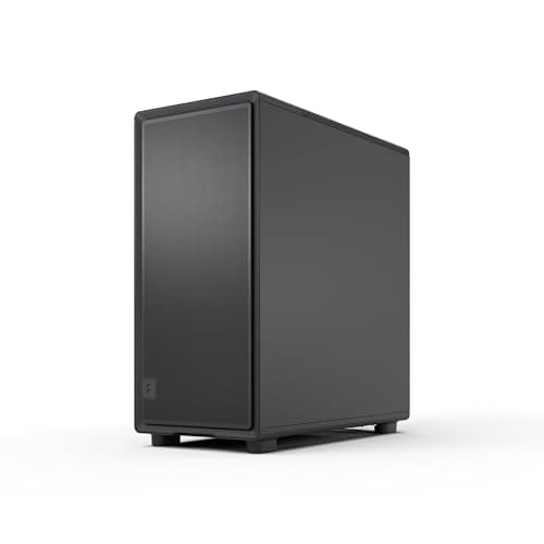Fractal Design Epoch Black - Tempered Glass Light Tint - High Airflow PC Gaming Case - Mesh Front Panel - Three Momentum 12 Fans Included - Spacious Interior - ATX/mATX/ITX Support 3