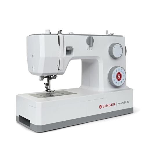 SINGER HD 4323 Sewing Machine | 23 Built-In Stitches | 58 Stitch Functions | BLDC Motor | 1-Step Buttonhole | Adjustable Width (6mm) & Length | LED Light | Automatic Bobbin Winding | Easy Stitch Dial 3