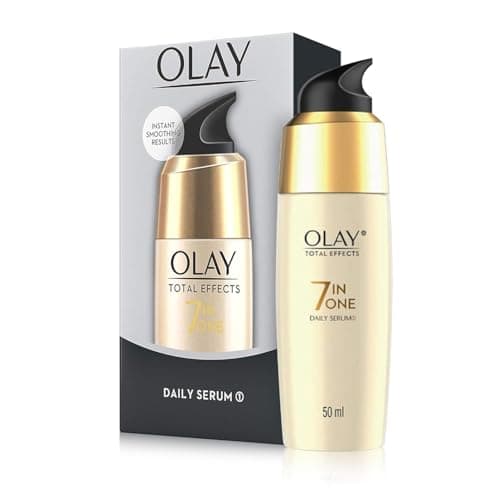 Olay Total Effects Serum |with Vitamin C, B5, Niacinamide, Green Tea |Fights 7 signs of ageing for glowing, hydrated and younger looking skin |Suitable for Normal, Dry, Oily & Combination skin |50 ML 2