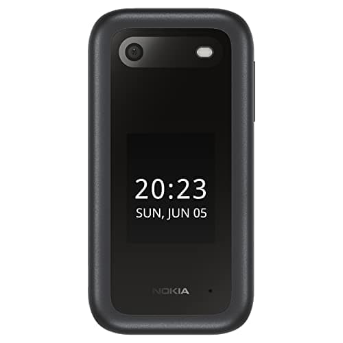 Nokia 2660 Flip 4G Volte keypad Phone with Dual SIM, Dual Screen, inbuilt MP3 Player & Wireless FM Radio | 1 Year Replacement Guarantee | Black 4
