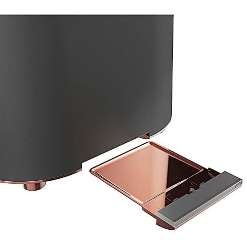 Café Express Finish 2-Slice Toaster | Extra-Wide Slots, Extra Lift for Waffles, Pastries, Texas Toast & More | 4 Pre-Set Functions, 8 Shade Options | Countertop Kitchen Essentials | Matte Black 5