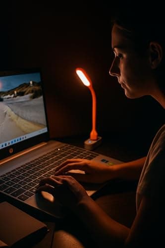 EXCYZ Flexible LED Light for Laptop, Power Bank | Bendable Night Reading Lamp with 3-in-1 Charging Cable | Portable Combo for Study, Travel & Gifting 3