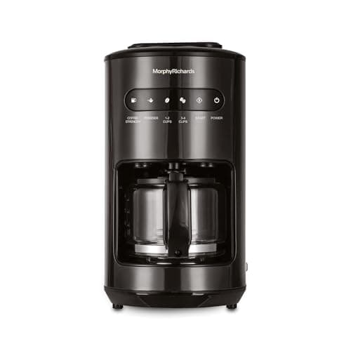 Morphy Richards Brew Blend Coffee Maker For Home | 600W Drip Coffee Maker | 6-Cups Capacity | Anti-Drip Function | 2-Yr Warranty 【Black】 2