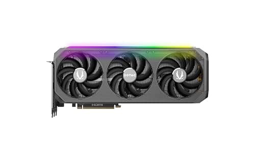 ZOTAC Gaming Geforce RTX 5070 Ti AMP Extreme Infinity Graphics Card - Black | 16 GB | GDDR7 |Advanced Cooling | Triple Fan | ARGB Lighting | ZT-B50710B-10P | Only Graphics Card with 5 Year Warranty 2