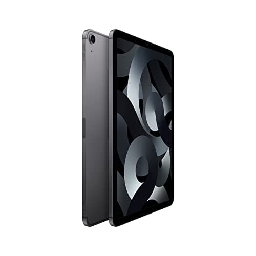 Apple iPad Air (5th Generation): with M1 chip, 27.69 cm (10.9″) Liquid Retina Display, 64GB, Wi-Fi 6 + 5G Cellular, 12MP front/12MP Back Camera, Touch ID, All-Day Battery Life – Space Gray 2