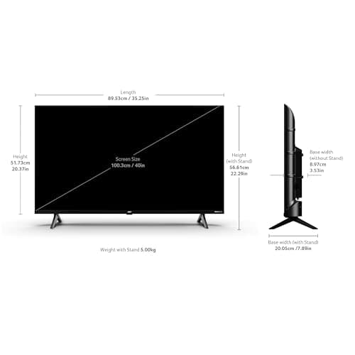 acer 100 cm (40 inches) Ultra I Series FHD Smart LED Google TV AR40FDGGU2841BD 5