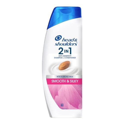 Head & Shoulders , Anti Dandruff Shampoo + Conditioner, Smooth & Silky, 180 ML