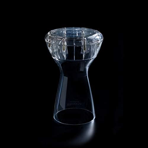 Wambooka DAR Touring Series Diamond Wet & Dry Darbuka | 8.75" Head & Unbreakable PC Body | Lightweight Drum for Deep Bass & Crisp Highs | Includes Padded Bag, Allen Key & Learning Course | Clear 3