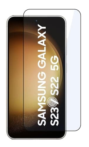 MACLEN 100% Fingerprint Unlock Military-Grade Gorilla Tempered Glass for Samsung Galaxy S22, S23 5G with Edge to Edge Coverage - Case Friendly, Anti-scratch and Bubble free With installation kit