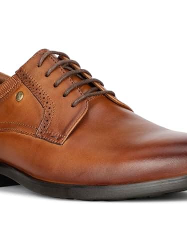 Hush Puppies Men's Nelson Derby Tan Formal Shoe's - 10 UK (8243189) 5