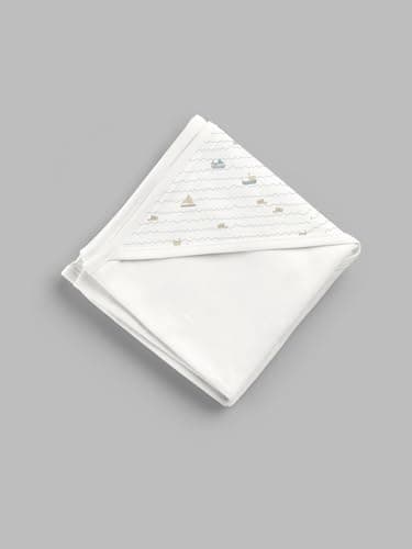 HELLCAT 100% Cotton 10-Piece Gift Set for Newborn Babies (0–6M, Unisex) | Baby Boys & Girls Clothing Combo_ Cream_0-6 Months 5