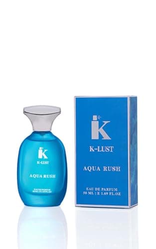 K-Lust Aqua Rush Perfume for Men (50ml) | Long Lasting Fresh Aquatic Citrus Fragrance | Premium Eau De Parfum | Daily Wear Scent for Men 2
