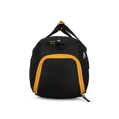 Aristocrat Power 52cm Gym Duffle Bag for Men and Women with Multiple Pockets and Separate Shoe Compartment for Travel, Sports and Workouts (Black) 4