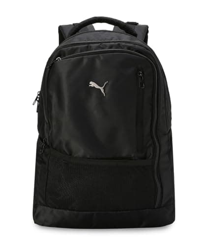 Puma Unisex-Adult Elite Mesh 3 Compartment Backpack, Black (9151201)