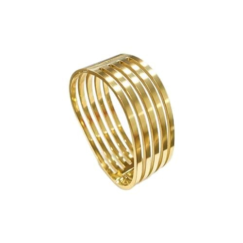 MEENAZ Gold Bangle Set Broad Design Bracelet for Women Stylish |Stainless Steel Design Kada for Girls| Anti Tarnish Jewellery for women | Valentine Gift for girlfriend Wife gifts for woman-314