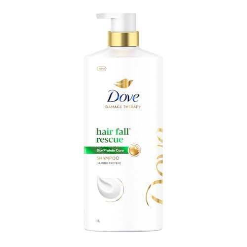 Dove Hair Fall Rescue Shampoo 1 L|| For Damaged Hair|| Hair Fall Control for Thicker Hair - Mild Daily Anti Hair Fall Shampoo for Men & Women