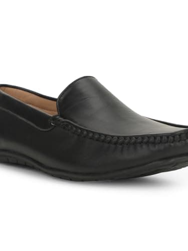 Bata Mens Black Loafer Style with Comfort and Elegance Perfect for Formal Wear, Business Casual, and Parties 5