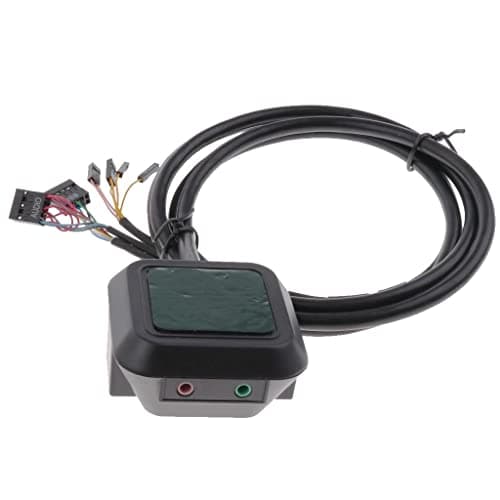 BNF® Desktop PC Computer Power Switch&USB Port &Reset Button&3.5mm Audio Jack|Computers/Tablets & Networking | Computer Components & Parts |Case Parts & Accessories|1x Desktop Switch 4