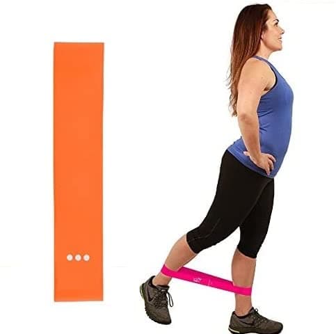 FITCOZI Natural Rubber Standard Loop Bands - Resistance Band Medium Levels of Resistance - Exercise Bands for Strength Training, Flexibility, & Body Workout - Light, Medium, Heavy (Single Pcs)