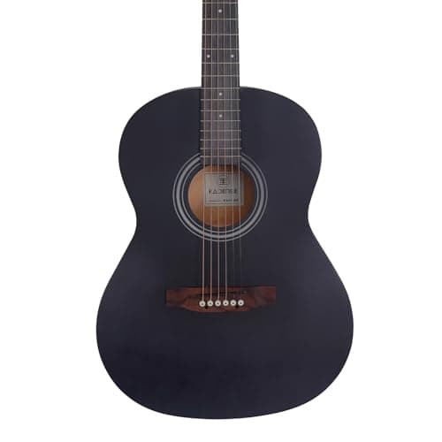 Kadence BB01-BK Acoustica 39" Acoustic Guitar | Dreadnought | Comes with Bag | Includes Learning Course | Black 4