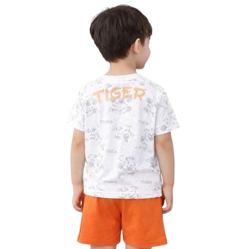 Morvinandan Kids dress for boy summer combo – cotton printed tshirt with shorts, soft touch fabric, half sleeve round neck style, baby boy summer clothes, easy wear set 2