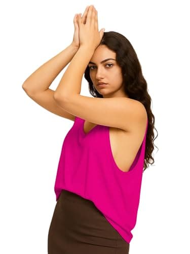 THE BLAZZE Multi-Pack Workout Tank Tops - Women's Sleeveless T-Shirts for Fitness 1005 NB87 Pink XL 3