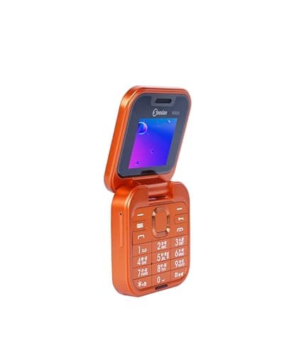 Snexian All-New Rock X Flip Dual Sim |Keypad Mobile with 1.8" Display |Flip|Fold|Call & SMS Indicator|Attractive Design |BT Dialer|Voice Changer|Long Lasting Battery|Camera|Feature Phone| Orange 5