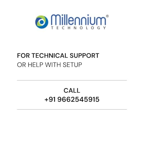 Millennium TECHNOLOGY 16.0 Inch FHD Portable Monitor | IPS Display | Ultra-Slim Foldable Screen Extender | USB Type-C & HDMI | Compatible with Laptop, PC, Mac, Smartphone (16.0" Inches) 4