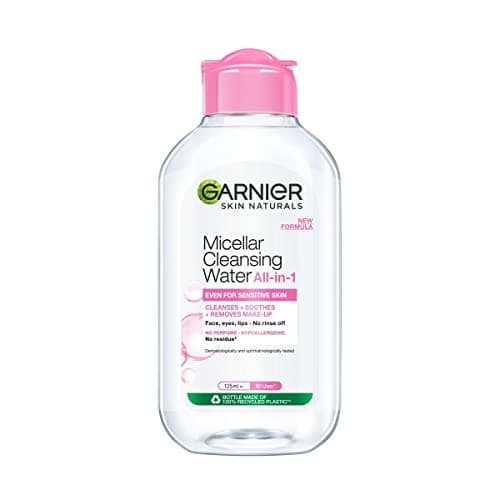 Garnier Skin Naturals, Micellar Cleansing Water, 125ml & Garnier Men, Moisturiser, Brightening and Anti-Pollution, TurboBright, 40 g 2