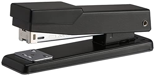 Kangaro Desk Essentials DS-45 All Metal Stapler | Standard Stapler with Quick Loading Mechanism | Sturdy & Durable for Long Time Use | Color May Vary, Pack of 1