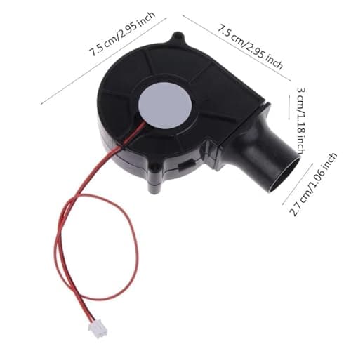 FABLOFT BBQ Fan Air Blower Accessories Heavy Duty for Drying Boots Outdoor Fireplace 12V|Home & Garden | Yard, Garden & Outdoor Living | Outdoor Cooking & Eating |1 BBQ Fan Air Blower 3