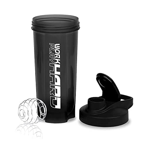 COOL INDIANS GYM SHAKER BOTTLE 700 ML, SHAKER BOTTLE FOR PROTEIN SHAKE 100% LEAKPROOF AND BPA FREE PROTEIN SHAKER|SIPPER BOTTLE (BLACK) 4