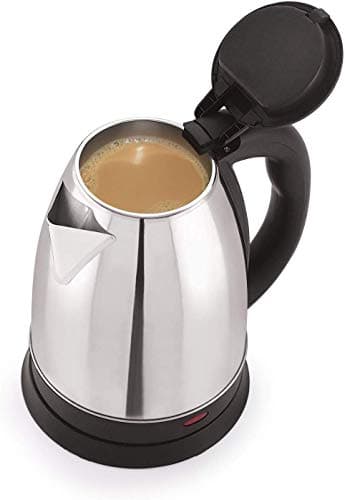 Automatic Electric Kettle 2.0 Litre with Stainless Steel Body for Tea Coffee Making Multipurpose Milk Boiling Water Heater Extra large Boiler with Handle Water Heater Jug 2