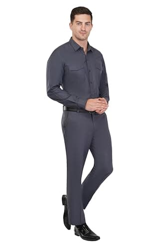 aRK Corporate Uniforms – Housekeeping Uniform Set (Grey – Shade 1203) | Durable & Comfortable Workwear with Pockets | Easy-Care Fabric for Hotel, Cleaning & Maintenance Staff 5