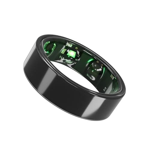 Gabit Smart Ring | Health & Fitness Tracker | Stress & Sleep Monitoring | Buy Ring Sizing Kit First | 15+ Workout Modes | Track Steps, HRV, HR, SPO2 | Smart Ring for Men & Women | Graphite Black 14