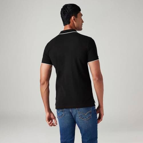 Men's Solid Slim Fit Polo T-Shirt 2